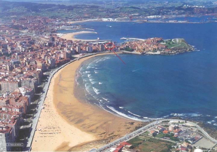 Apartamento Calle Corrida De Gijon Gijón Exterior foto